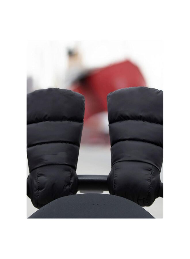 LAMAY Enfant Stroller Warmmuffs Gloves - Stroller Mittens for Handlebars, Water Repellent Hand Warmer Muff for Cold Weather, Plush Lined Stroller Warmmuffs - Image 3